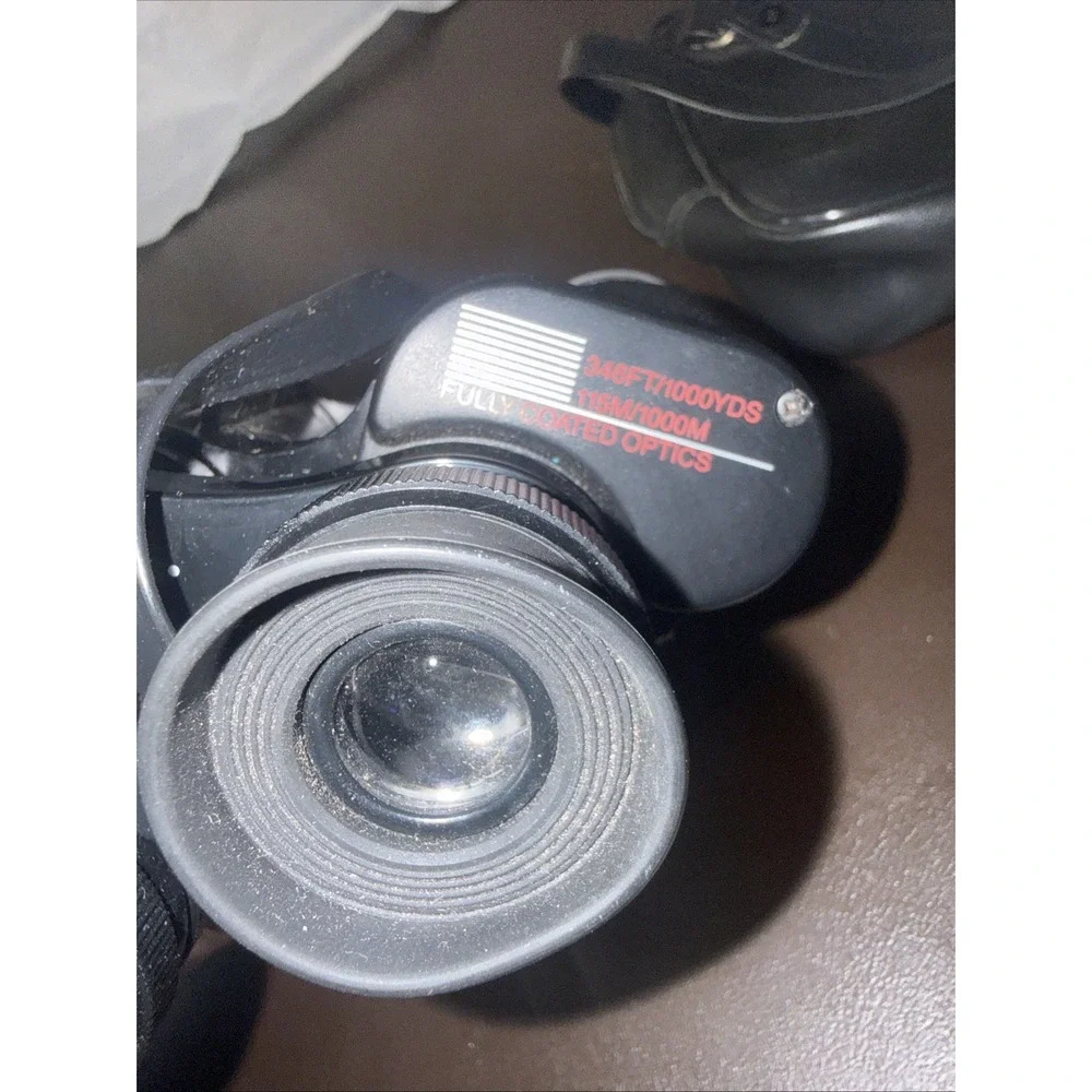 Tasco‎ Binoculars w/ Case 7x35 346 Ft/1000 yds 115M/1000M Vintage Coated